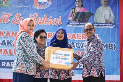  Lantik Pengurus GPMB Simalungun, Nawal Lubis Dorong Hadirnya Perpustakaan di Desa